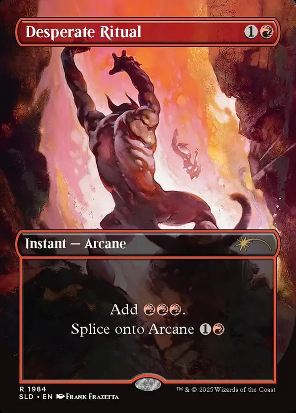 Desperate Ritual (1984) (Rainbow Foil)