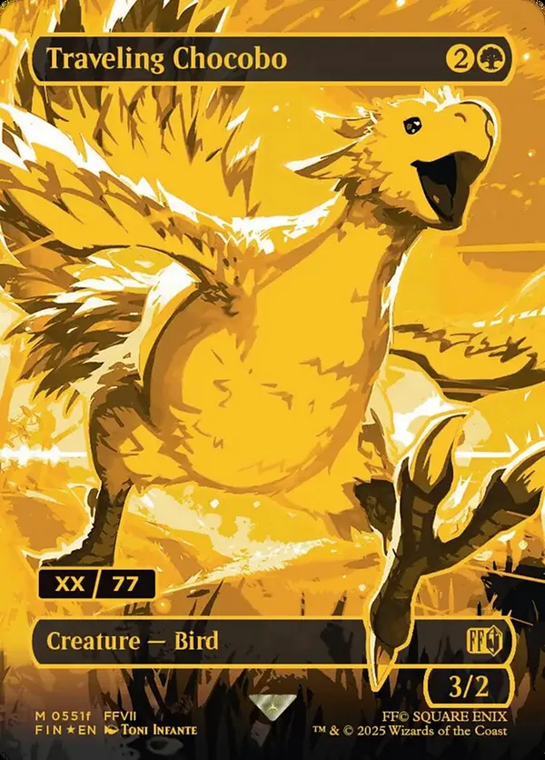 Traveling Chocobo マジック：ザ・ギャザリング英語版 MTG Traveling Chocobo (Full Art ) English | eBay