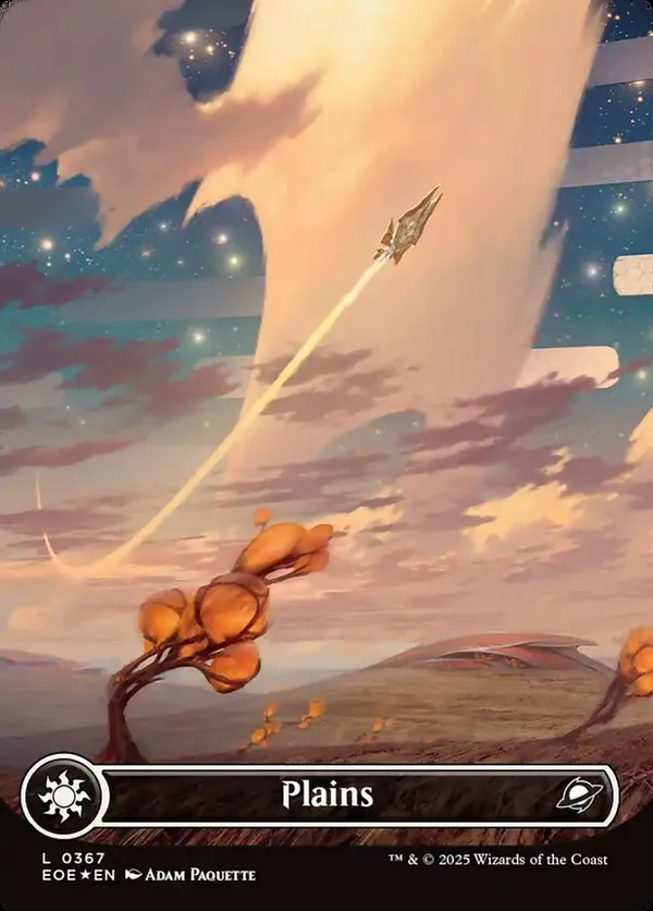 Plains (0367) (Borderless) (Galaxy Foil)