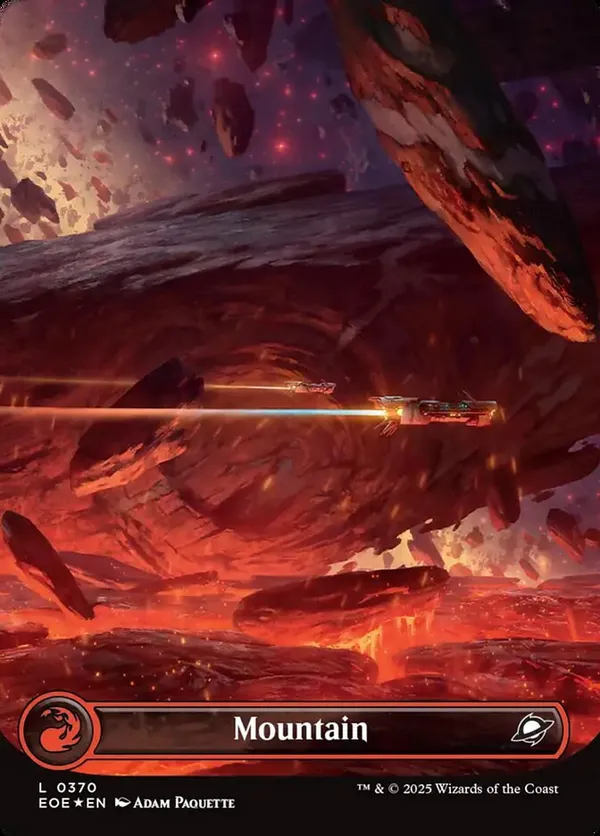 Mountain (0370) (Borderless) (Galaxy Foil)