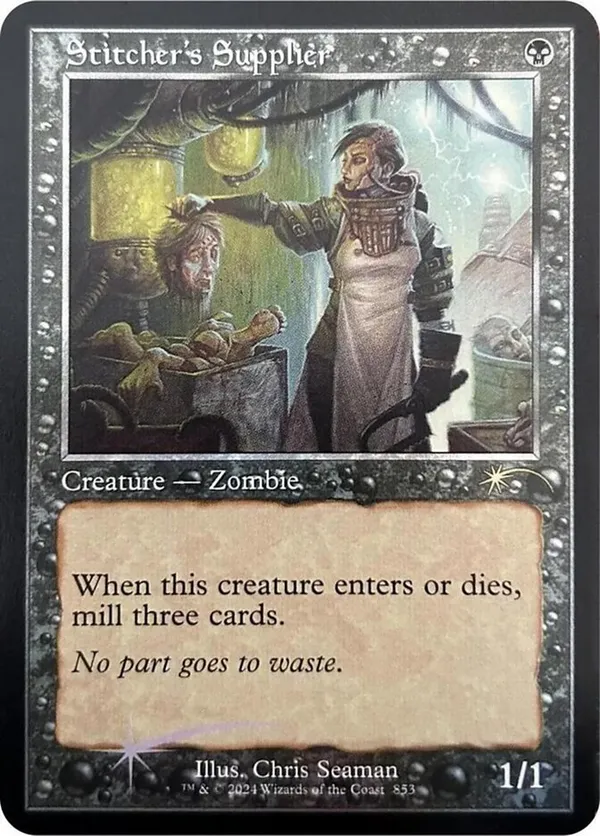 Stitcher's Supplier (Retro Frame) • Secret Lair Series (SLD