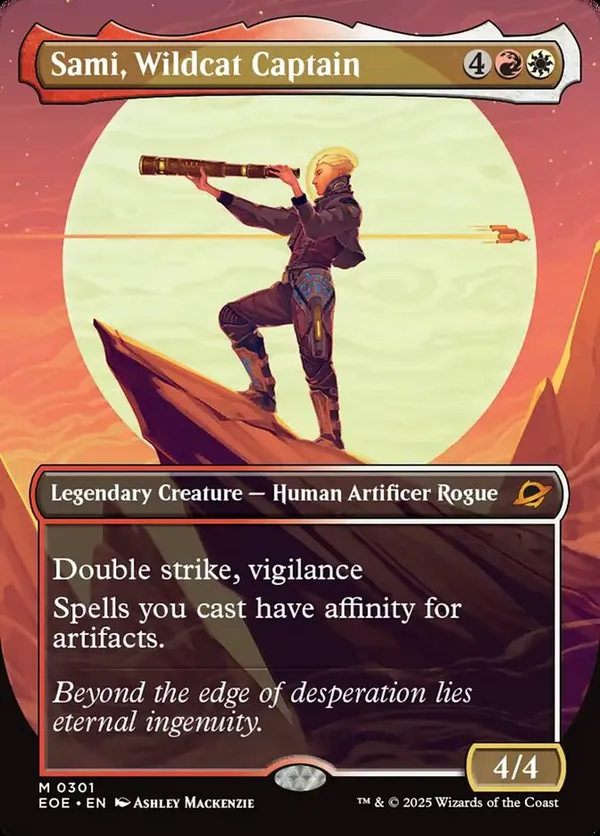 Sami, Wildcat Captain (Borderless)