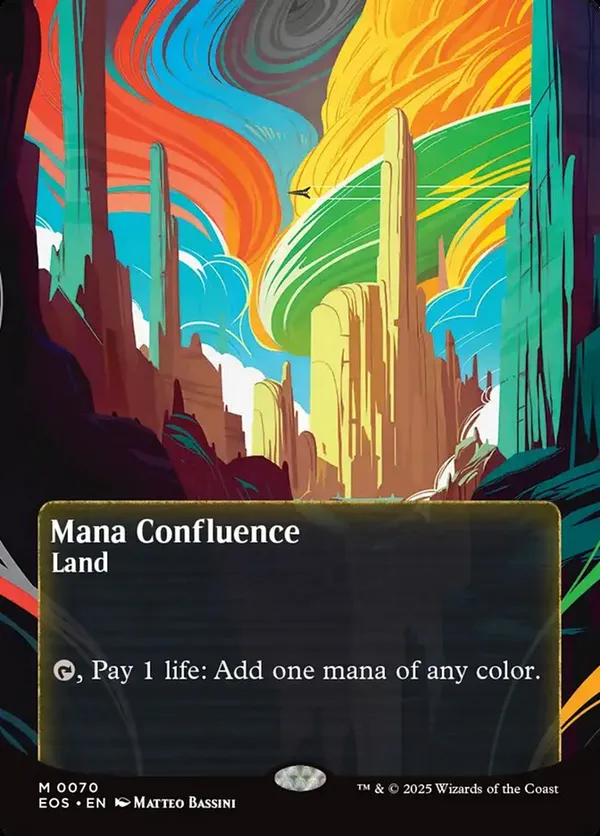 マナの合流点　英語　Zendikar Expeditions Mana Confluence • Zendikar Expedition (EXP) #42