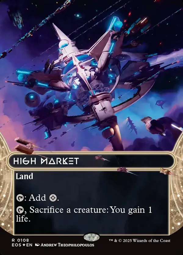 High Market (0153) (Borderless) (Galaxy Foil) • Edge of