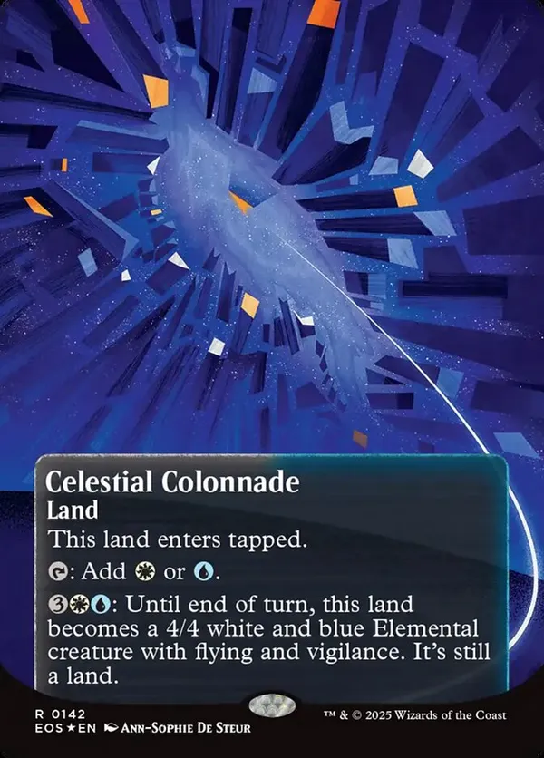 ●MTG WWK 天界の列柱/Celestial Colonnade 日 4枚● FOIL)(フルアート)(0007)天界の列柱/Celestial Colonnade《日本