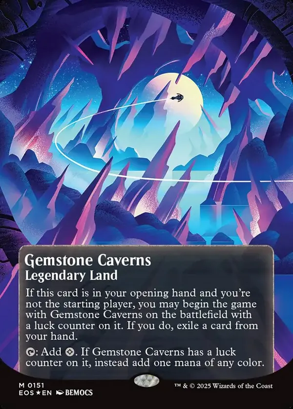 宝石の洞窟 初版　英語 foil / Gemstone Caverns ランキング第1位 宝石の洞窟/Gemstone TSP英語foil Caverns