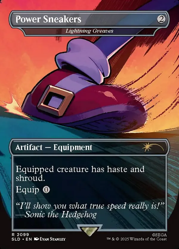 Power Sneakers - Lightning Greaves