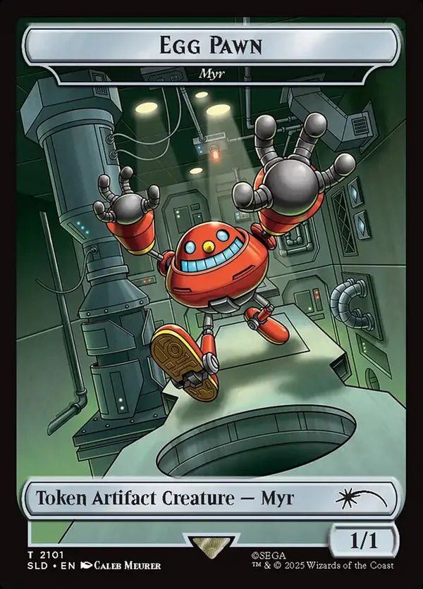 Egg Pawn - Myr Token (Rainbow Foil)