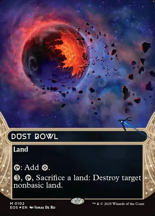 Dust Bowl (0102) (Borderless) (Galaxy Foil)