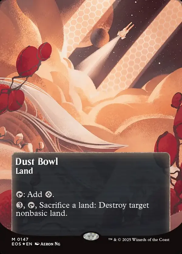 Dust Bowl (0147) (Borderless) (Galaxy Foil)