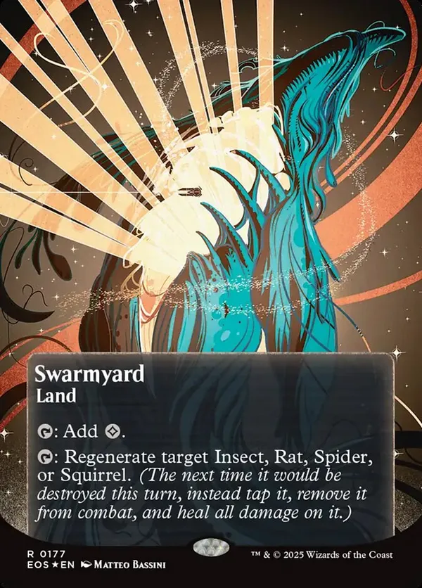 Swarmyard (0087) (Borderless) (Galaxy Foil)