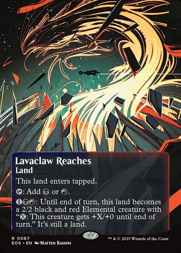 Lavaclaw Reaches (0067) (Borderless)