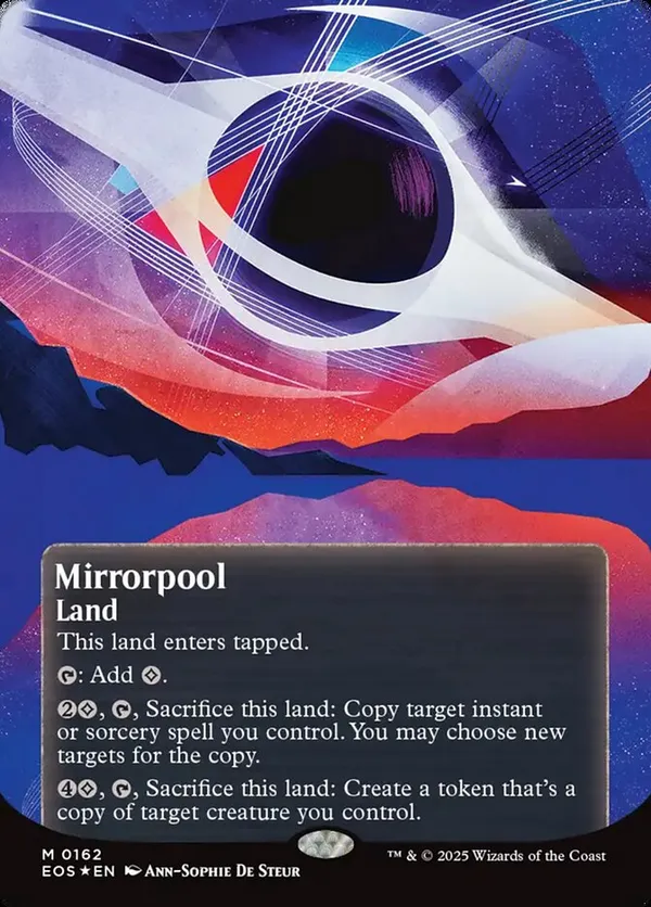 Mirrorpool (0162) (Borderless) (Galaxy Foil)