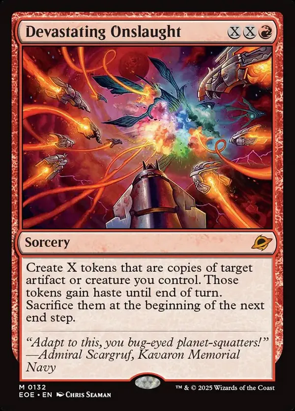 Devastating Onslaught (0387) (Showcase) (Fracture Foil
