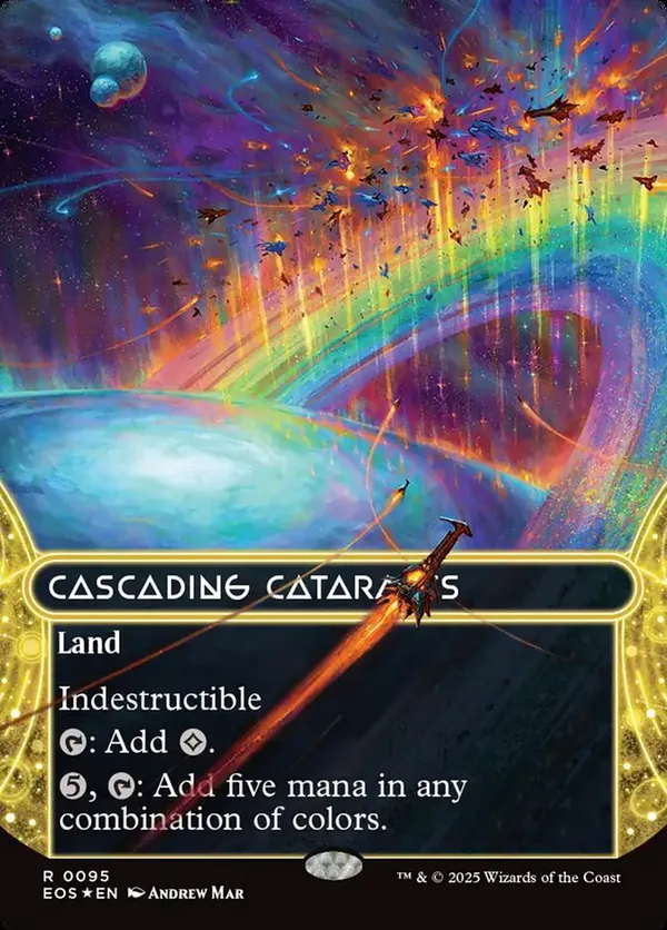Cascading Cataracts (0095) (Borderless) (Galaxy Foil)