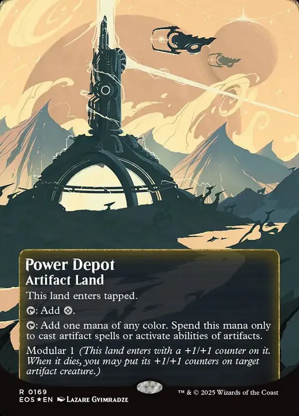Power Depot (0169) (Borderless) (Galaxy Foil)