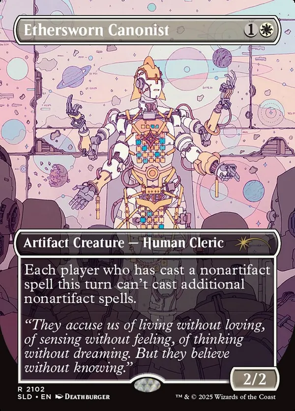 Ethersworn Canonist (Galaxy Foil)