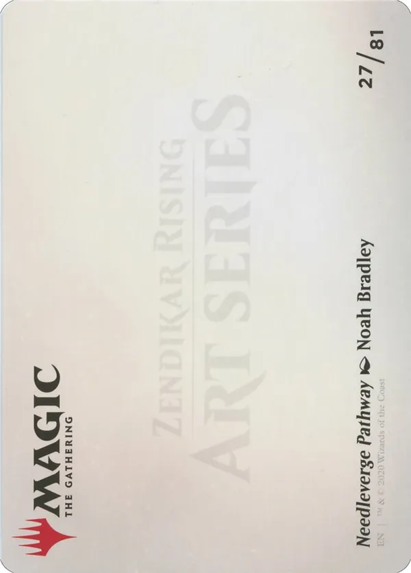 Needleverge Pathway Art Card