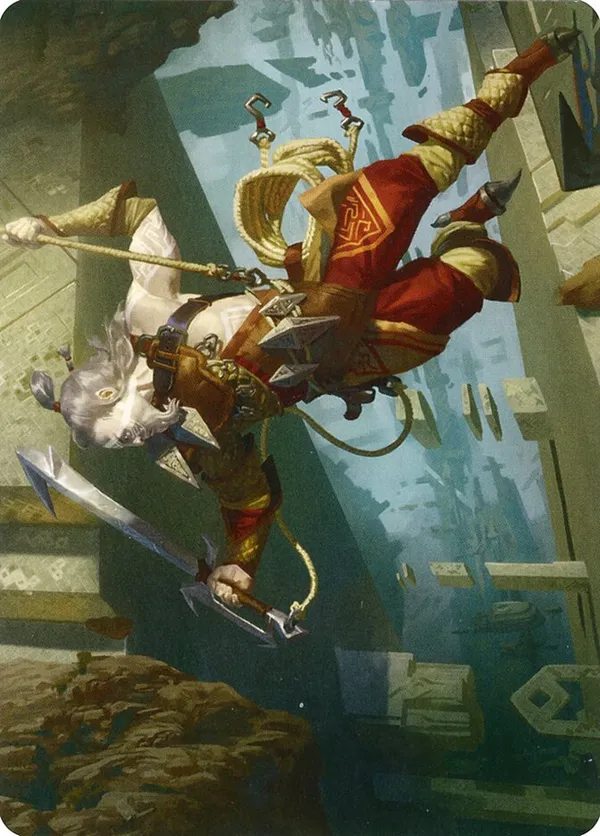 Cliffhaven Sell-Sword Art Card (Gold-Stamped Signature)