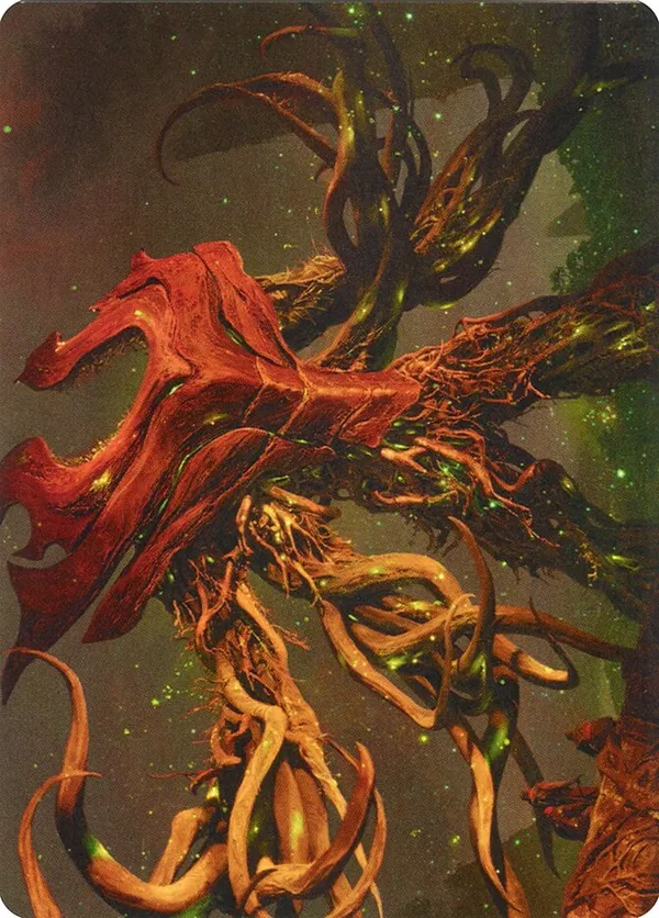 Ashaya, Soul of the Wild Art Card (Gold-Stamped Signature)