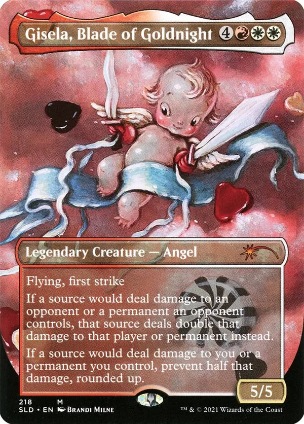 Gisela, Blade Of Goldnight Boros ANGELS Commander Deck Magic MTG Ready-to-Play E