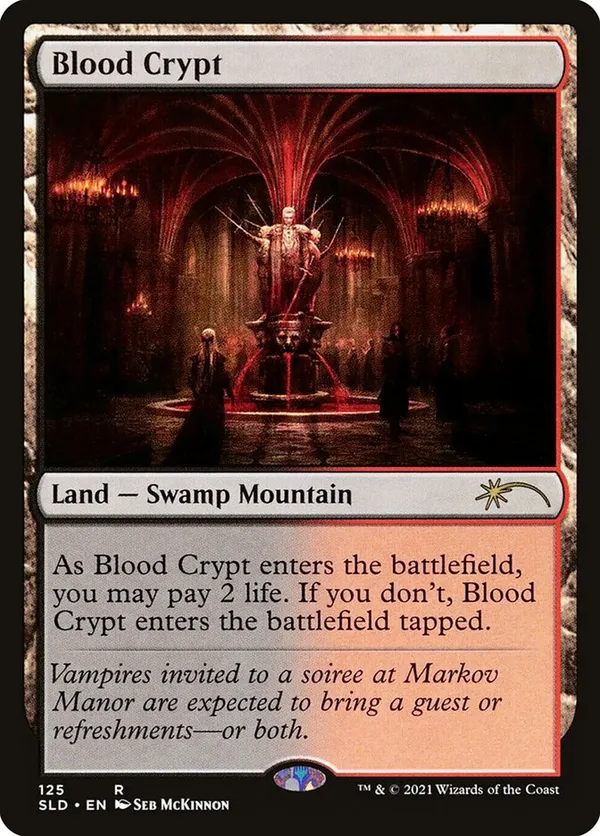 Blood Crypt (Retro Frame) • Ravnica Remastered (RVR) #397