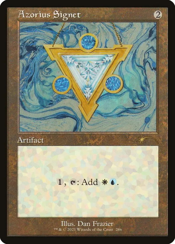 Azorius Signet (Foil Etched)