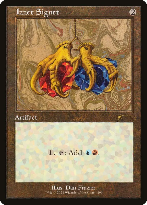 Izzet Signet (Foil Etched)