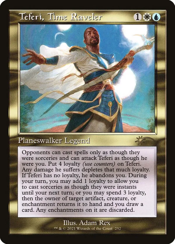 Teferi, Time Raveler • War of the Spark (WAR) #221
