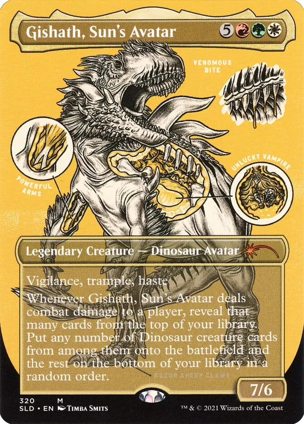 Gishath, Sun's Avatar (Foil Etched)