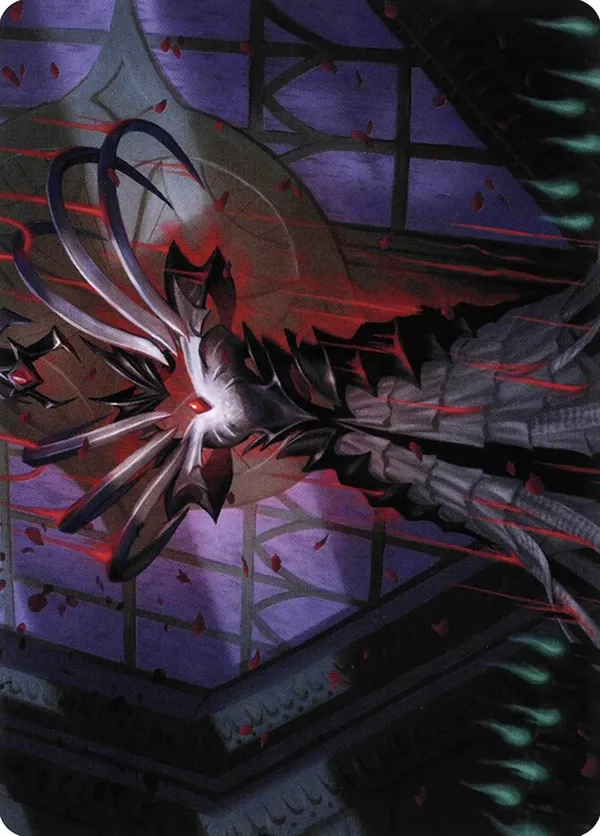 Bride's Gown Art Card