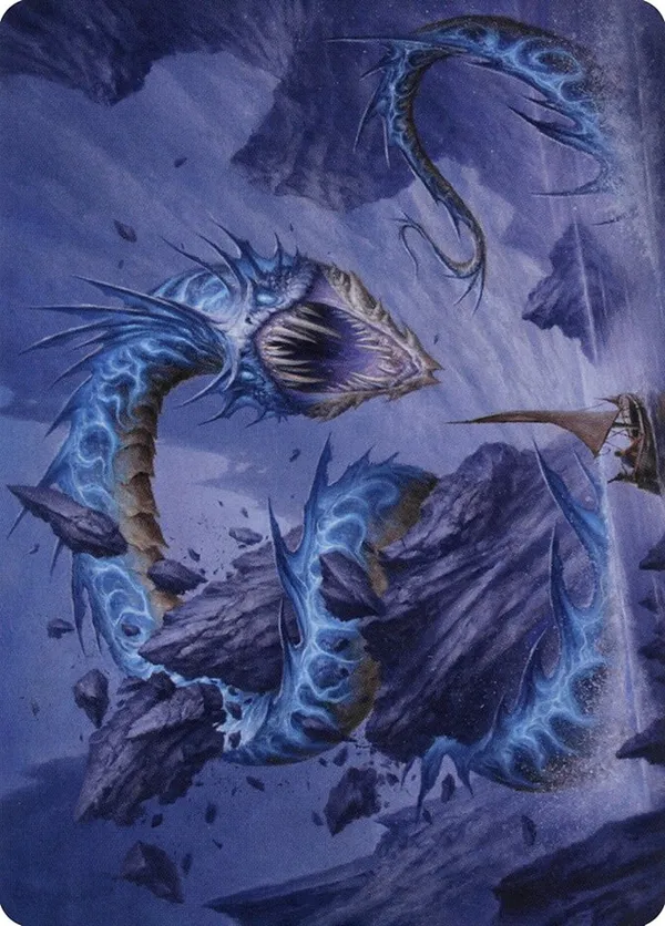 Biolume Serpent Art Card