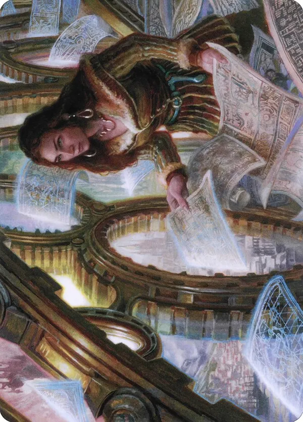 Cartographer's Survey Art Card