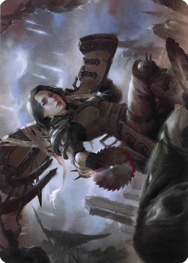 Sawblade Slinger Art Card