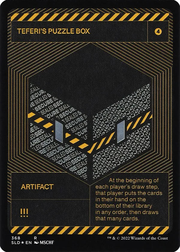 Teferi's Puzzle Box (Silver Laminate)