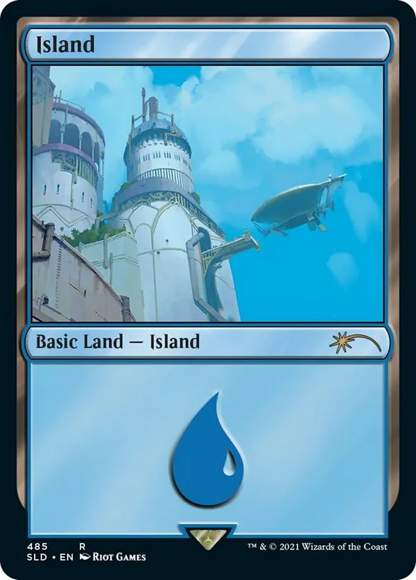 Island (Secret Lair x Arcane: Lands)
