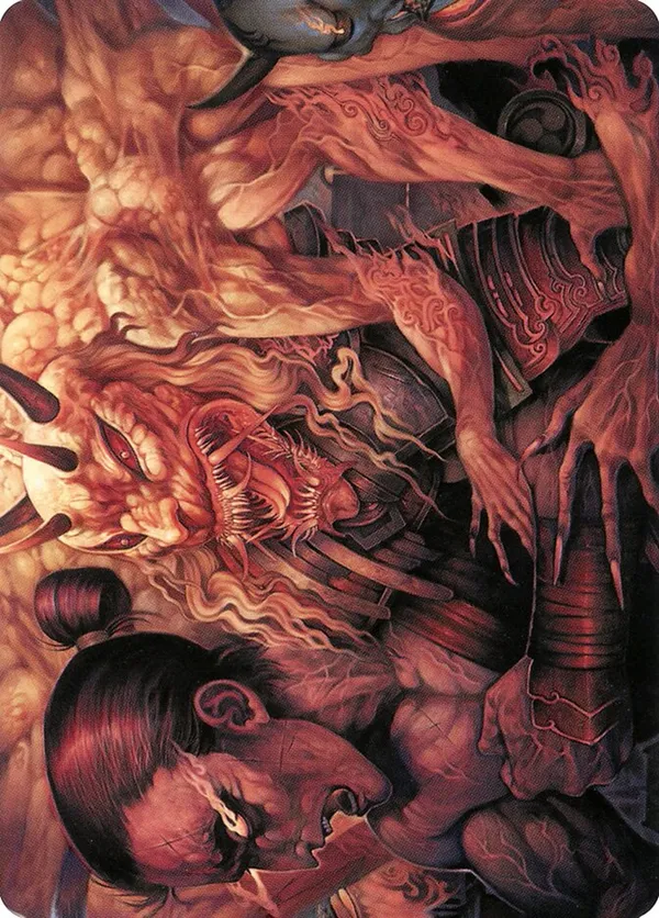 Gift of Wrath Art Card (Gold-Stamped Signature)