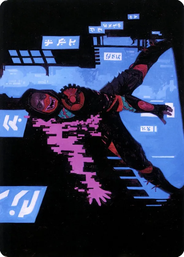 Return to Action Art Card (Gold-Stamped Signature)