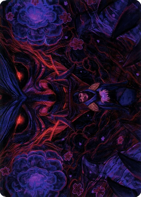 Reckoner Shakedown Art Card (Gold-Stamped Signature)