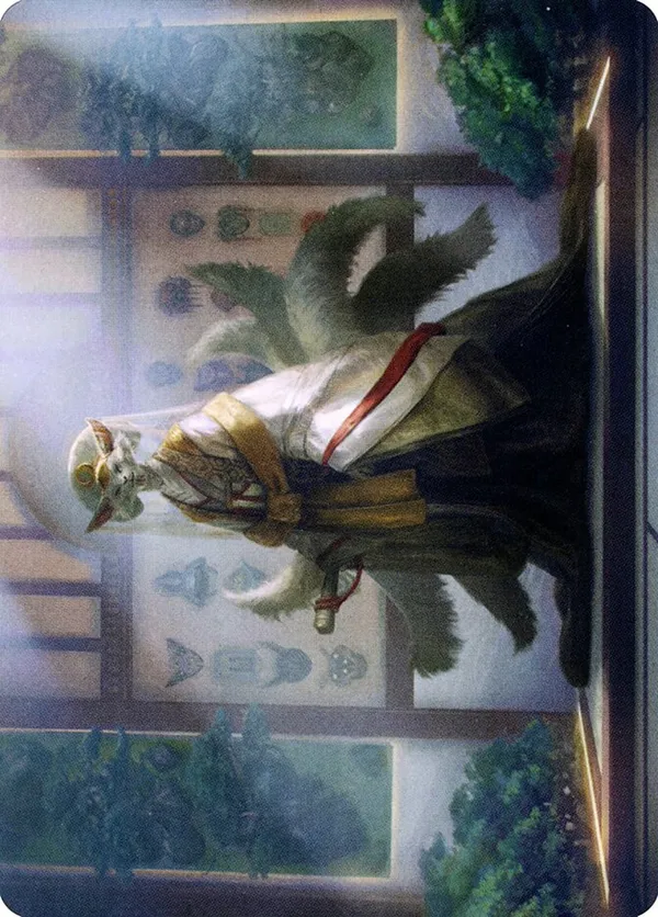Light-Paws, Emperor's Voice Art Card (Gold-Stamped Signature)