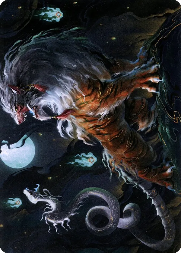 Gloomshrieker Art Card (Gold-Stamped Signature)