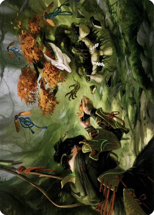 Commune with Spirits Art Card (Gold-Stamped Signature)