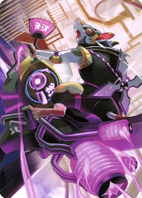 Nashi, Moon Sage's Scion Art Card (Gold-Stamped Signature)