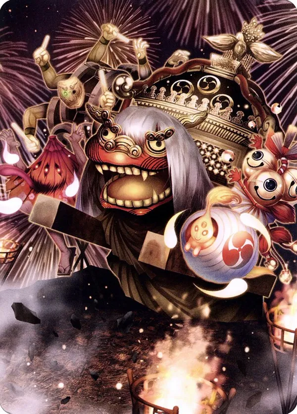 March of Reckless Joy Art Card (Gold-Stamped Signature)