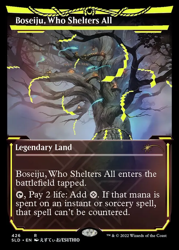 Boseiju, Who Shelters All (Neon Yellow)