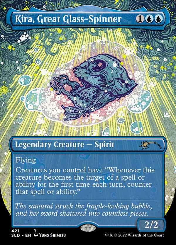 Kira, Great Glass-Spinner (Borderless)