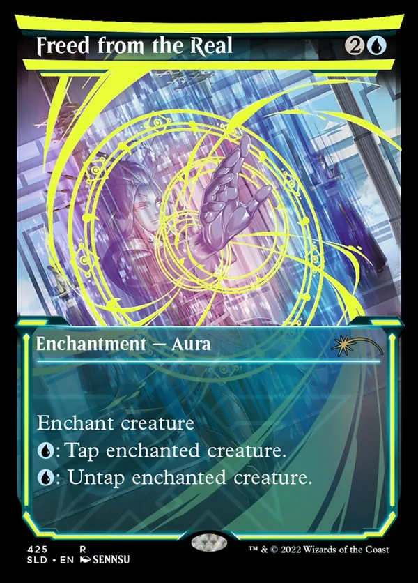 Freed from the Real (Neon Yellow)