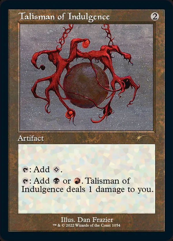 Talisman of Indulgence (Retro Frame)