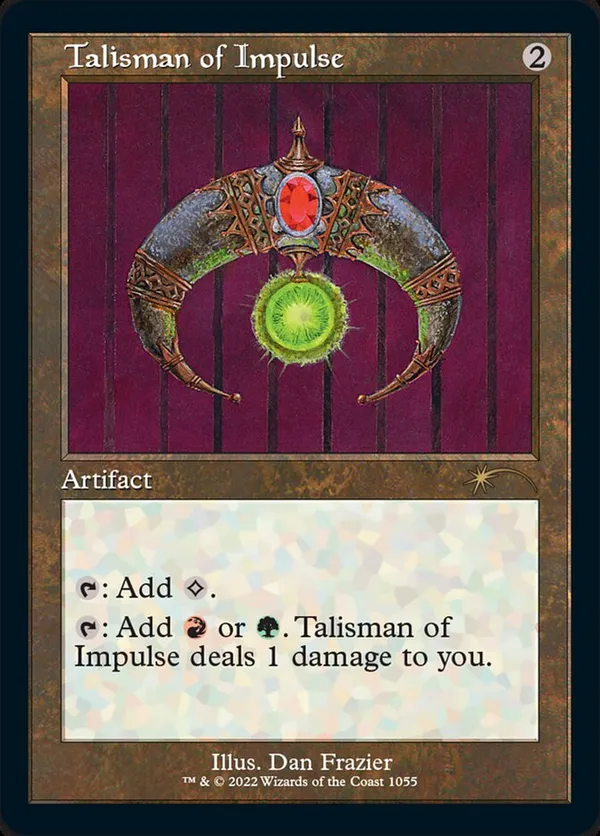Talisman of Impulse (Retro Frame)