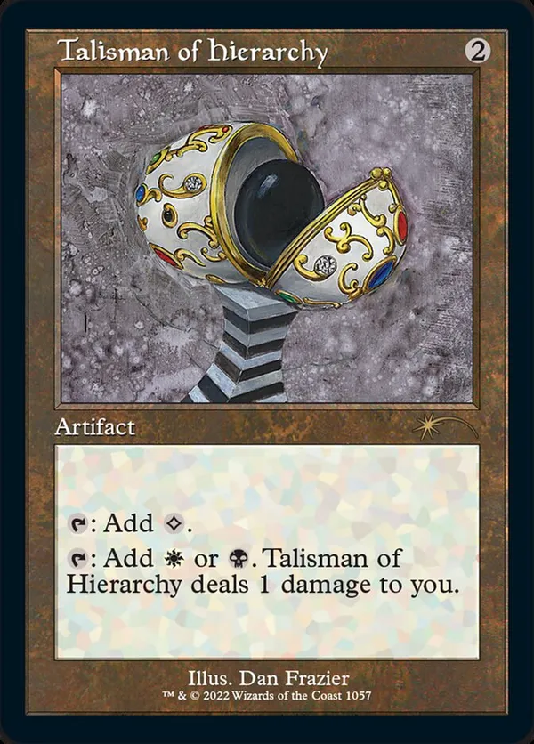 Talisman of Hierarchy (Retro Frame) (Foil Etched)